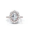 925 Sterling Silver 2.06ct Halo Diamond Ring - Image 8
