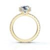925 Sterling Silver 2.07ct Round Diamond Engagement Ring - Image 3