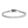 Diamond tennis bracelet with 2.07 ctw in a classic design