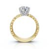 925 Sterling Silver 2.08ct Oval Shape Diamond Ring - Image 5