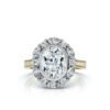925 Sterling Silver 2.09ct Halo Diamond Engagement Ring - Image 4