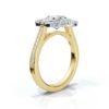 925 Sterling Silver 2.09ct Halo Diamond Engagement Ring - Image 5