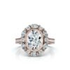925 Sterling Silver 2.09ct Halo Diamond Engagement Ring - Image 8