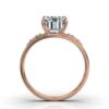 925 Sterling Silver ring with Premium CZ Diamond centre stone