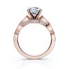 Timeless sterling silver ring with a 1.6 mm band height