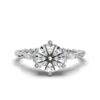 Diamond-style ring with premium CZ stone and clean, elegant setting