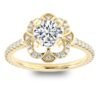 925 Sterling Silver 2.3ct Halo Diamond Ring - Image 5