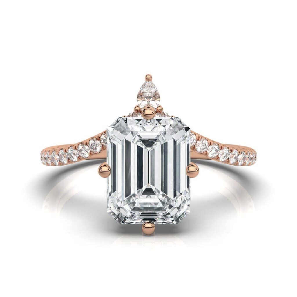 925 Sterling Silver 2.3ct Solitaire Diamond Engagement Ring