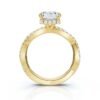925 Sterling Silver 2.5ct Emerald Cut Diamond Ring - Image 7