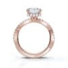 925 Sterling Silver 2.5ct Emerald Cut Diamond Ring - Image 9