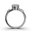 925 Sterling Silver 2.5ct Oval Shape Diamond Engagement Ring - Image 5