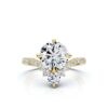 925 Sterling Silver 2.5Ct Round Shape Diamond Ring - Image 5