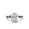 925 Sterling Silver 2.5ct Soliataire Diamond Ring
