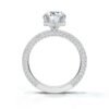 925 Sterling Silver 2.5ct Soliataire Diamond Ring - Image 9
