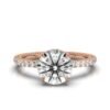 925 Sterling Silver 2.5ct Solitaire Diamond Engagment Ring - Image 3