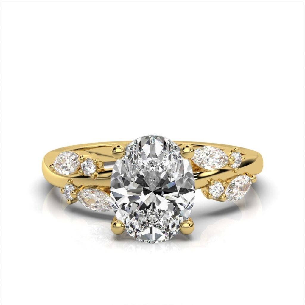 925 Sterling Silver 2.5ct Solitaire Diamond Ring