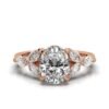 925 Sterling Silver 2.6ct Oval Shape Diamond Engagement Ring - Image 8