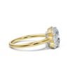 925 Sterling Silver 2.6ct Oval Shape Diamond Engagement Ring - Image 4