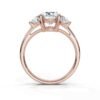 925 Sterling Silver 2.6ct Oval Shape Diamond Engagement Ring - Image 8