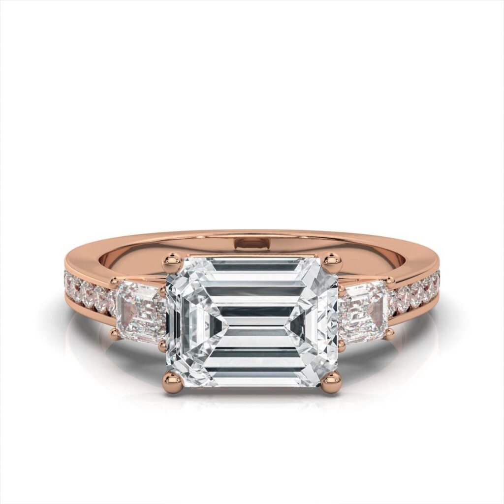 925 Sterling Silver 2.6ct Solitaire Diamond Engagment Ring