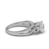 925 Sterling Silver 2.6ct Solitaire Diamond Ring - Image 4