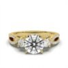 925 Sterling Silver 2.6ct Solitaire Diamond Ring - Image 6