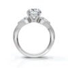 925 Sterling Silver 2.6ct Three Stone Diamond Ring - Image 3