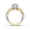 925 Sterling Silver 2.6ct Three Stone Diamond Ring - Image 7