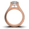 925 Sterling Silver ring with a 4.5mm band and comfort fit