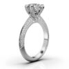 925 sterling silver ring with a 2.5mm comfort fit band