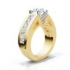 925 Sterling Silver 2.8ct Diamond Engagement Ring - Image 3