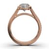 Timeless 2ct solitaire ring with oval-shaped Premium CZ diamond