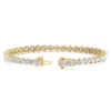 925 Sterling Silver 3.47ctw 2.75mm Round Diamond 5.5 Inches 3 Prong Classic Tennis Bracelet - Image 5