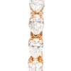 Pear-shape Premium CZ Diamond stones set in an eternity band ring