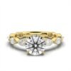 925 Sterling Silver 3.9ct Diamond Engagement Ring - Image 6