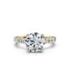 925 Sterling Silver 3ct Diamond Engagement Ring