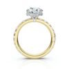 925 Sterling Silver 3ct Diamond Engagement Ring - Image 2