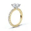 925 Sterling Silver 3ct Diamond Engagement Ring - Image 4