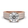 925 Sterling Silver 3ct Round Diamond Ring