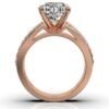 925 Sterling Silver 3ct Round Diamond Ring - Image 3