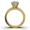 925 Sterling Silver 3ct Solitaire Diamond Ring - Image 7