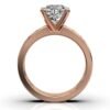 925 Sterling Silver 3ct Solitaire Diamond Ring - Image 9