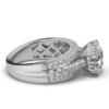 925 Sterling Silver 3ct Solitaire Diamond Ring - Image 4