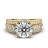 925 Sterling Silver 3ct Solitaire Diamond Ring - Image 6