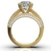 925 Sterling Silver 3ct Solitaire Diamond Ring - Image 7