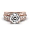 925 Sterling Silver 3ct Solitaire Diamond Ring - Image 8
