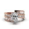 925 Sterling Silver 4.2ct Solitaire Diamond Ring