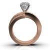 925 Sterling Silver 4.2ct Solitaire Diamond Ring - Image 5