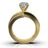 925 Sterling Silver 4.2ct Solitaire Diamond Ring - Image 9