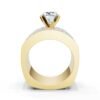 925 Sterling Silver 4.4ct Solitaire Diamond Engagement Ring - Image 9